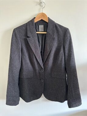 Charcoal Tweed Blazer